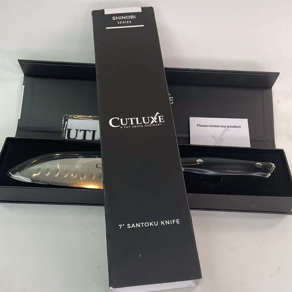 CUTLUXE 7 inch Santoku knife - Picture 4 of 8